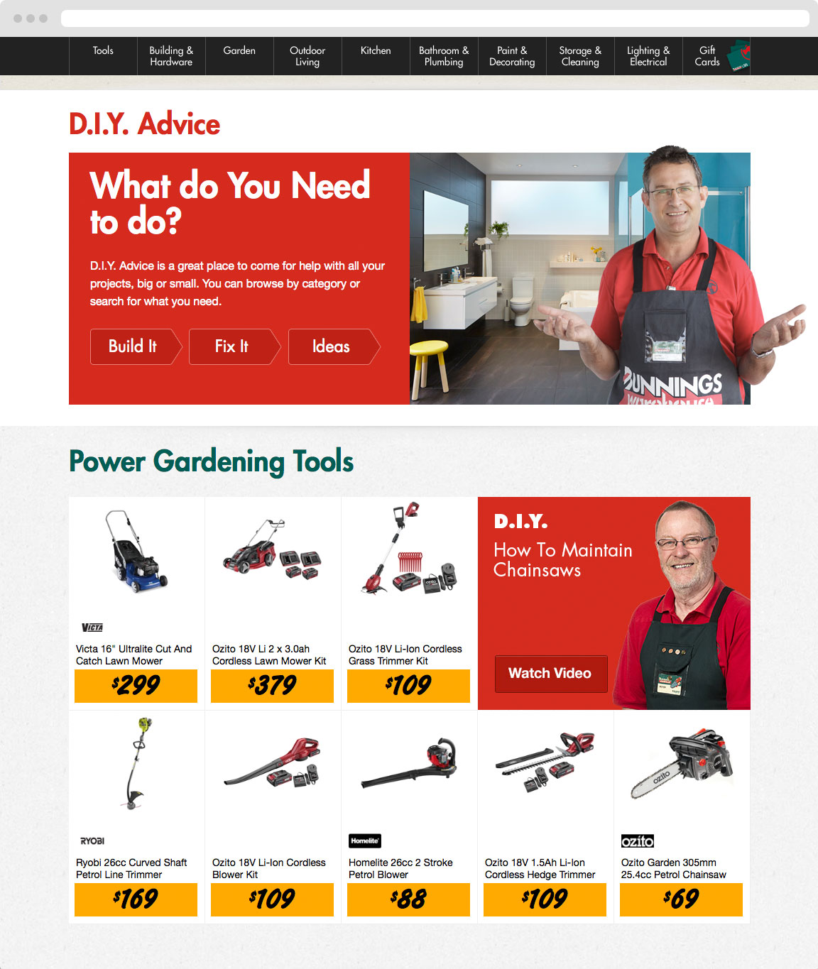 Bunnings Help