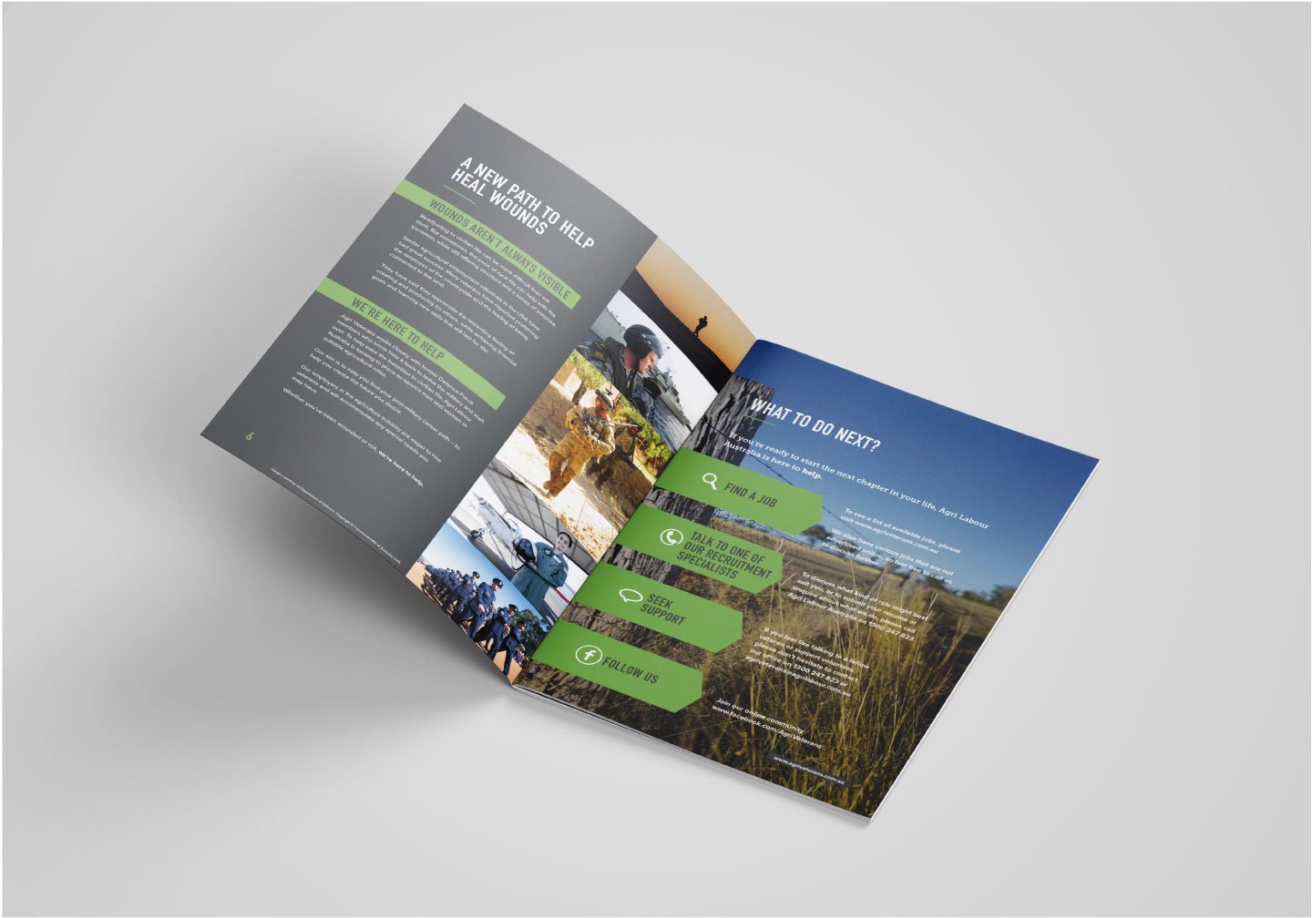 Graphic Design for Corporate Brochure Design for Agri Vets by Sketch Corp.