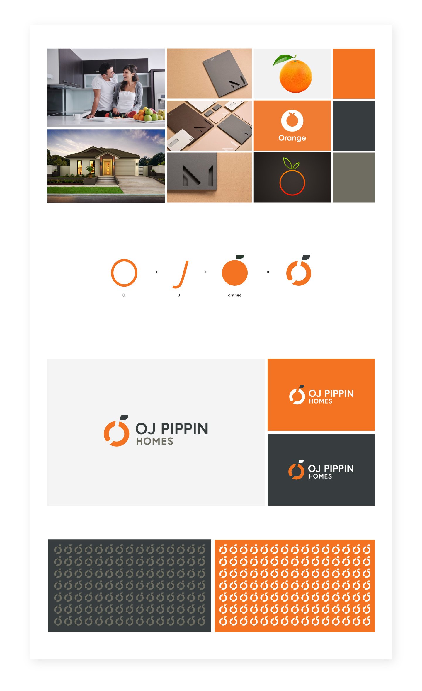 Graphic Design for Brand Design for OJ Pippin Homes by Sketch Corp.
