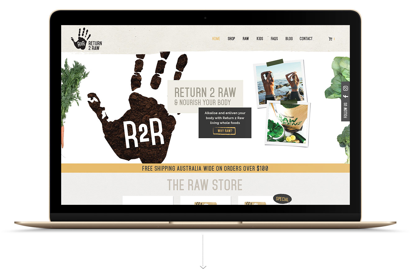 r2r website design