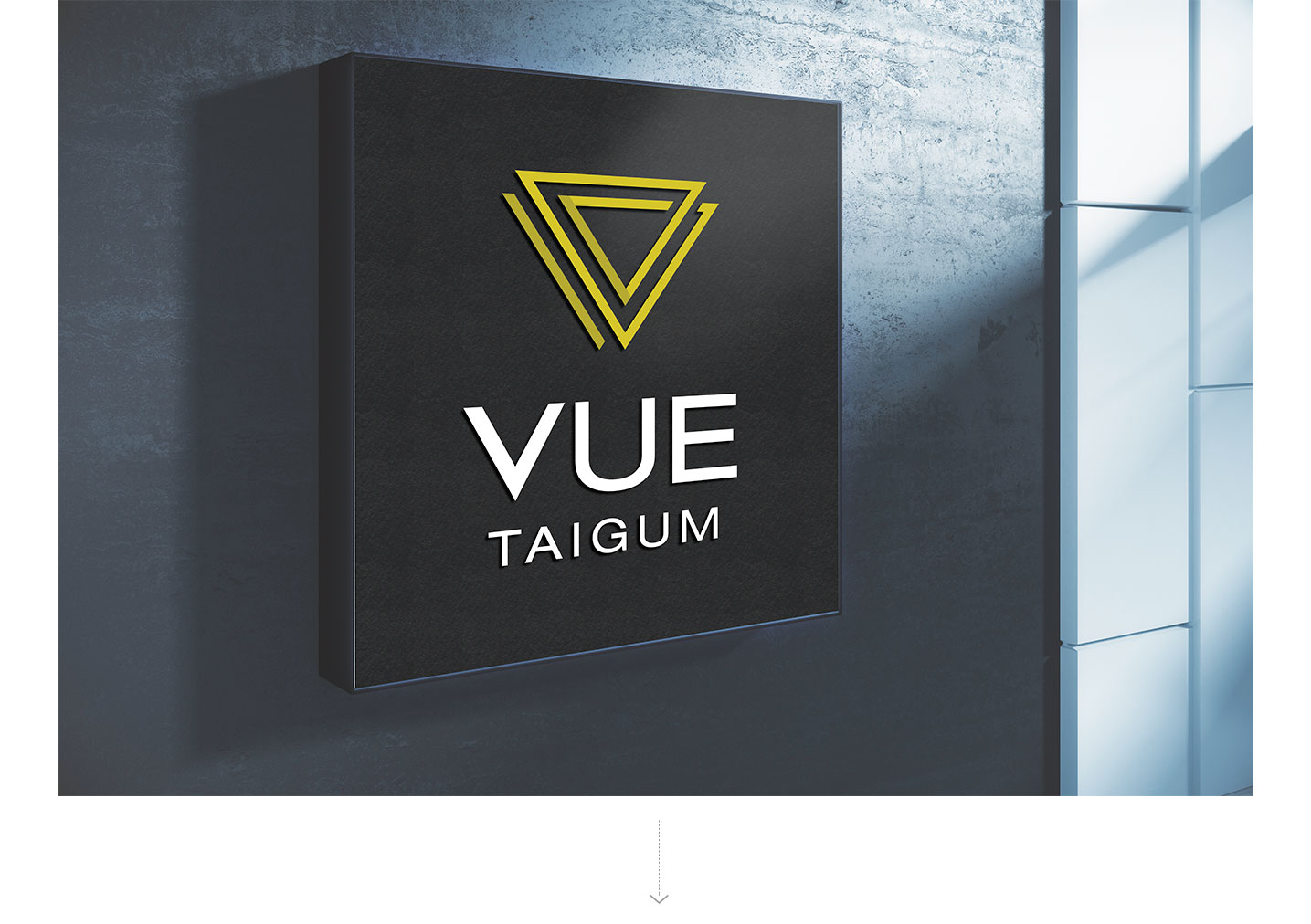 VUE branding design