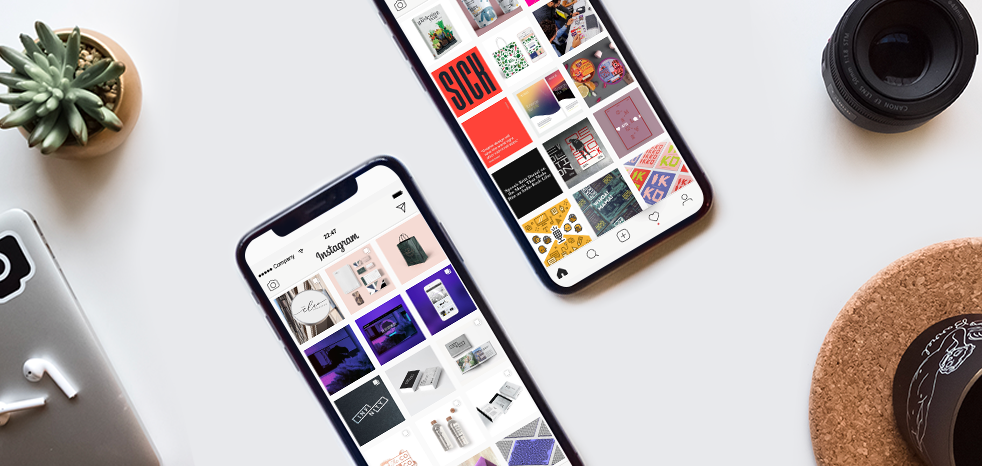 8 design Instagram