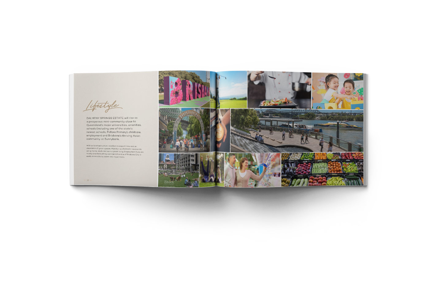 Dalmeny Springs Estate Brochure Design