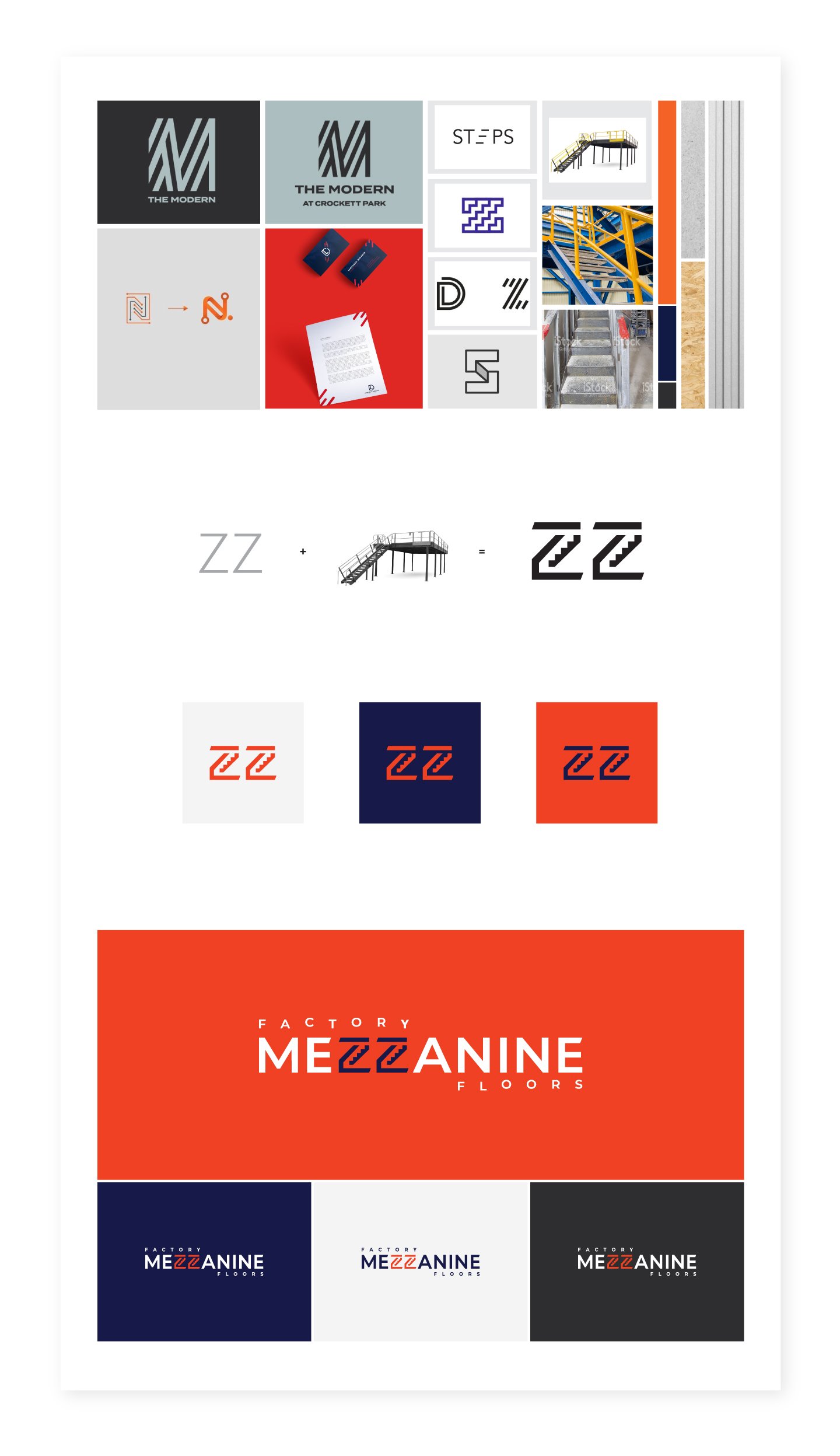 Brand Design for Factory Mezzanine by Sketch Corp.