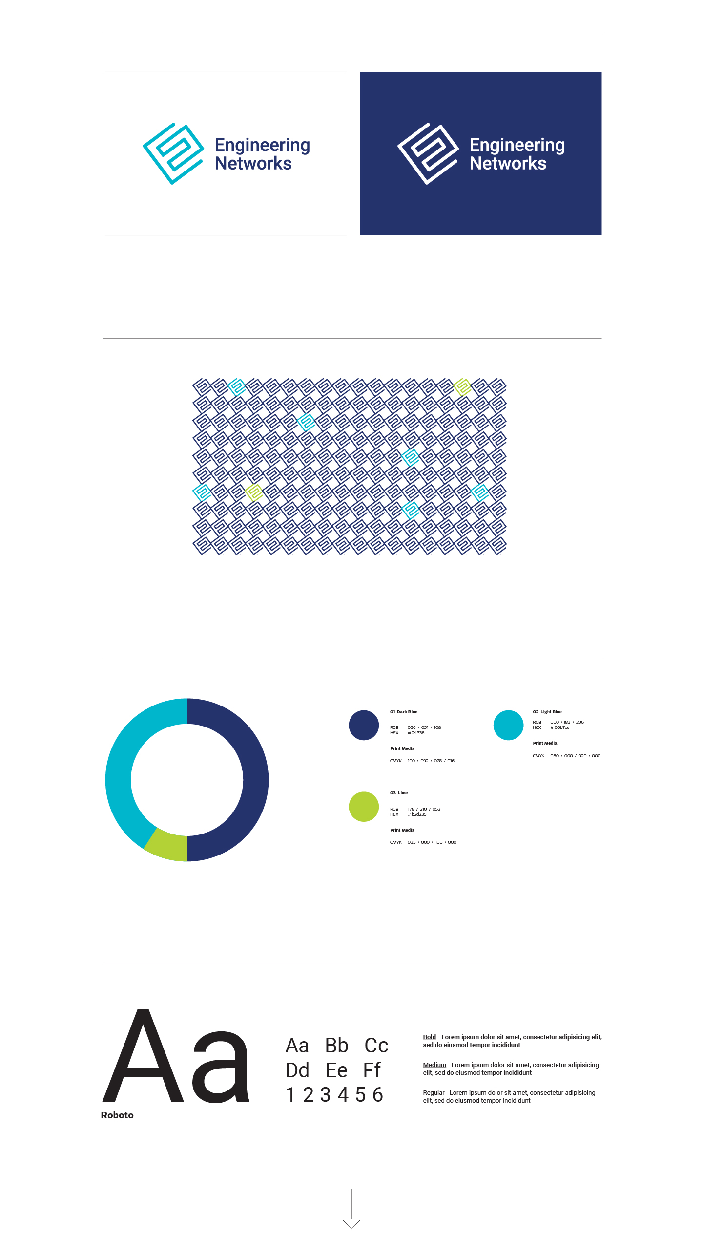 Engineering Networks Branding Section