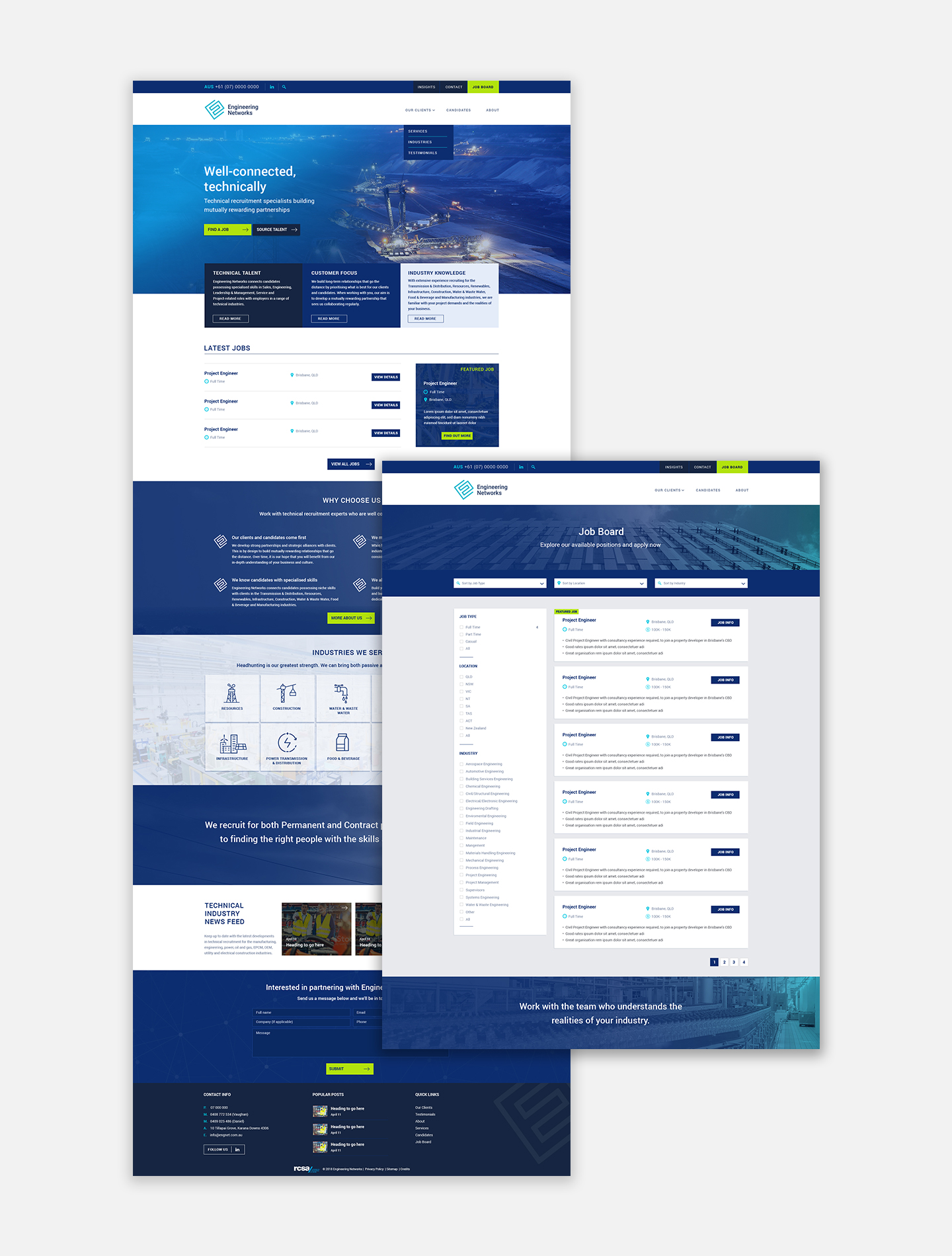 Engineering Networks Website