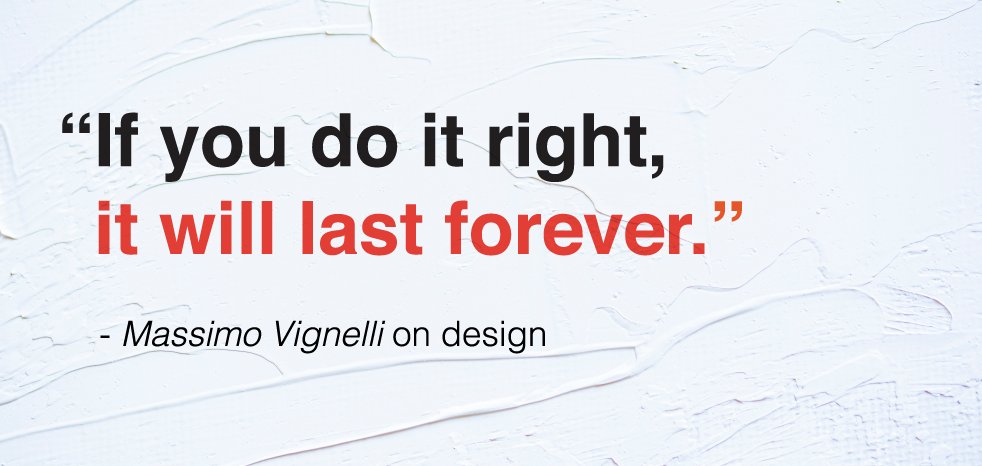 design, design principles, graphic design, marketing, successful marketing, Massimo vignelli