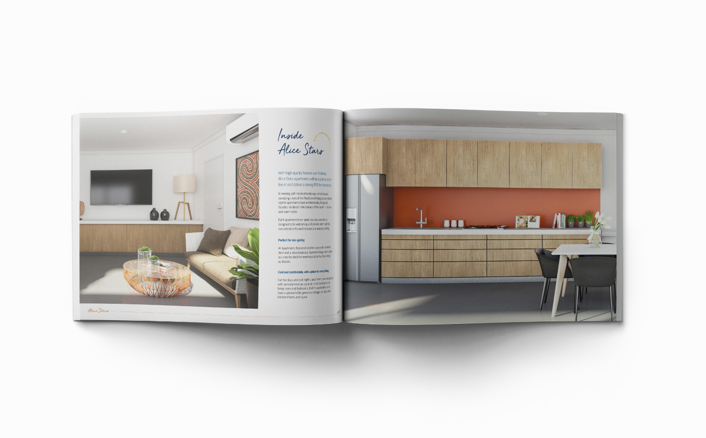 Alice Stars Brochure Design