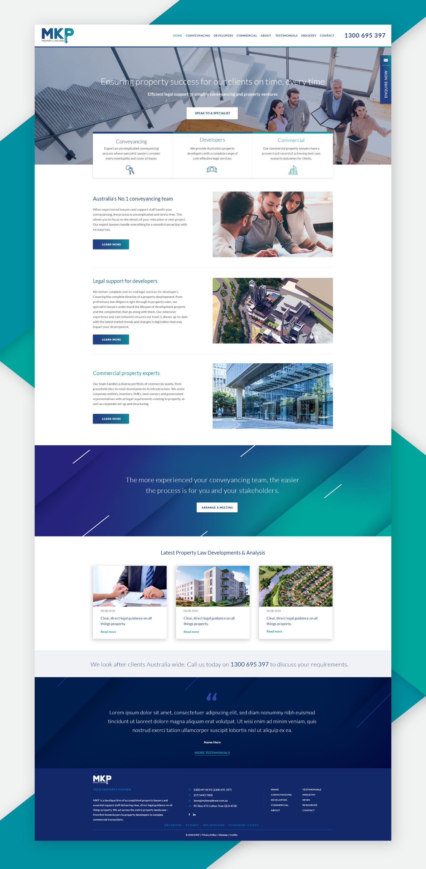 Website Design for JHK Legal Law Firm by Sketch Corp.