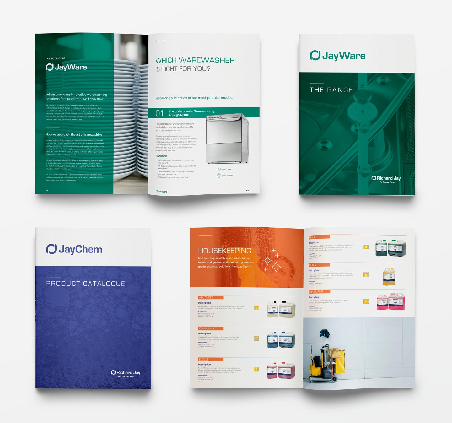 Graphic Design for Corporate Brochure for Richard Jay by Sketch Corp.