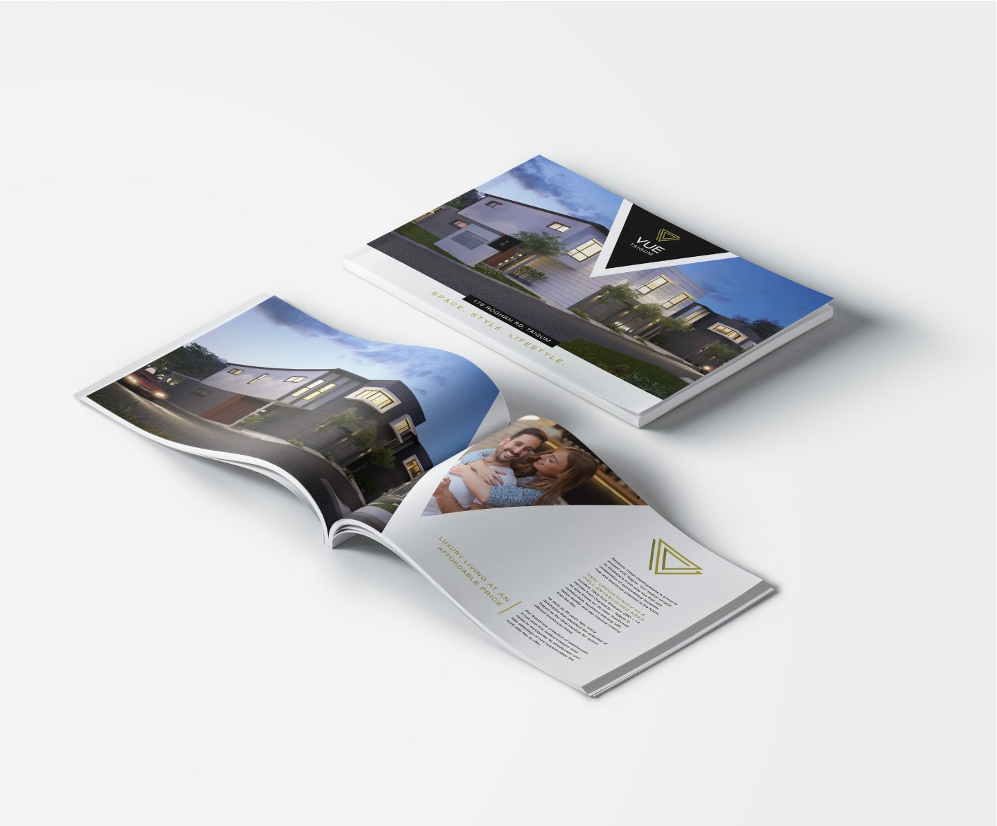 Graphic Design for Corporate Brochure for Urban Development Vue Taigum by Sketch Corp.