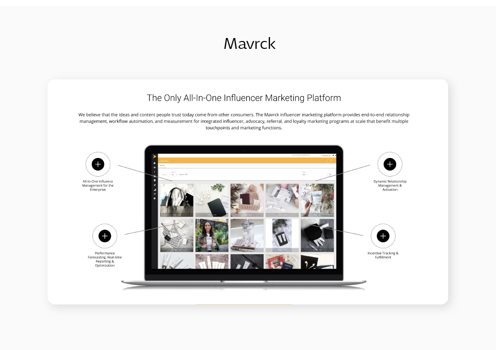 social media influencer marketing management tool Mavrck blog post by Sketch Corp.