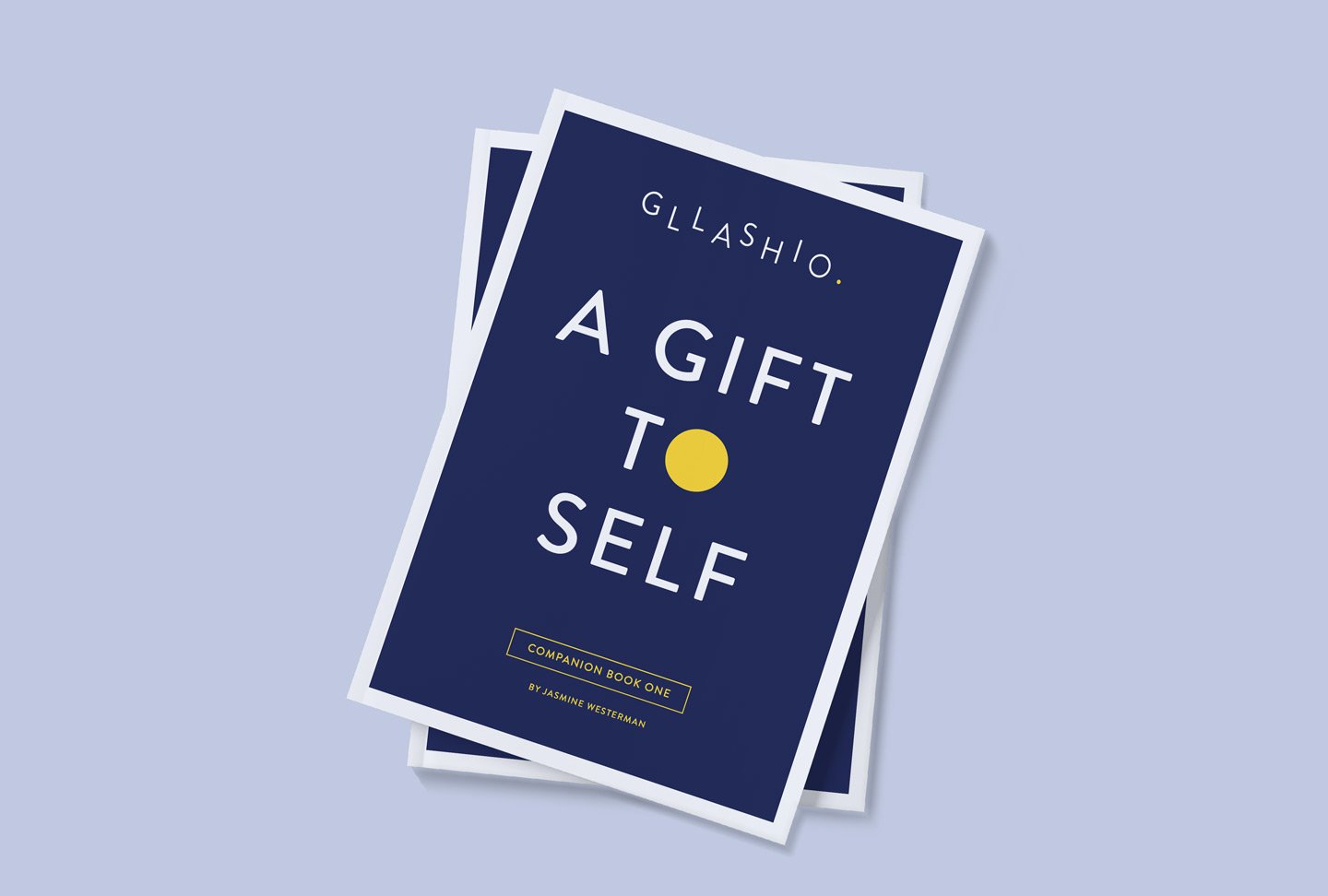 book design for branding project GLLASHIO for client Jasmin Westerman by Sketchcorp.