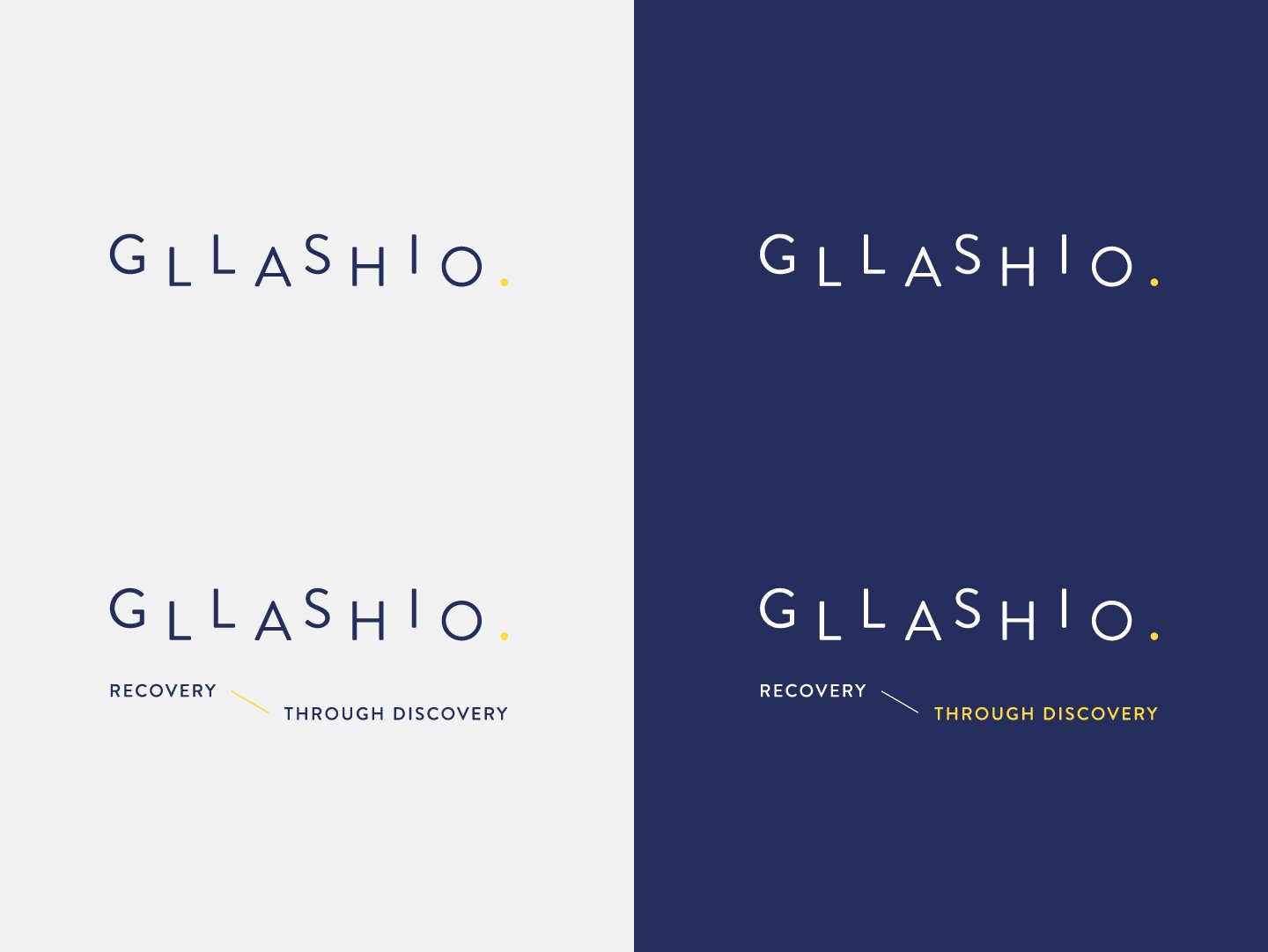Logo design for branding project GLLASHIO for client Jasmin Westerman by Sketchcorp.