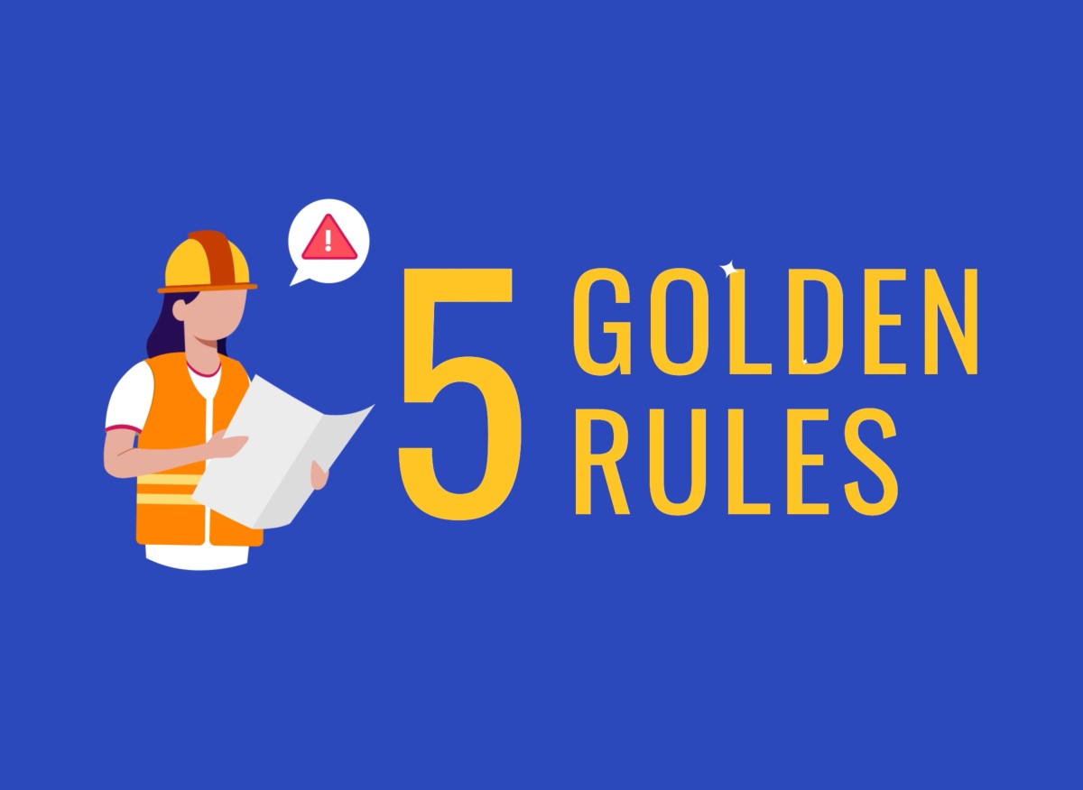 five golden rules design